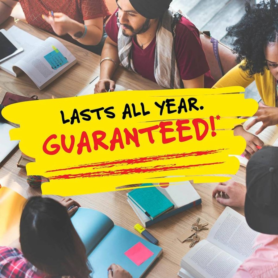 Five Star Reinforced Loose Leaf Paper, 3-Pack Wide Ruled Filler Paper, 8" x 10.5", 80 Sheets per Pack, Anti-Bleed Technology + Free Study App (150024)